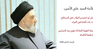 السيد علي الأمين