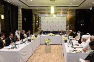 الامين | إجتماع مجلس حكماء المسلمين في مملكة البحرين 1