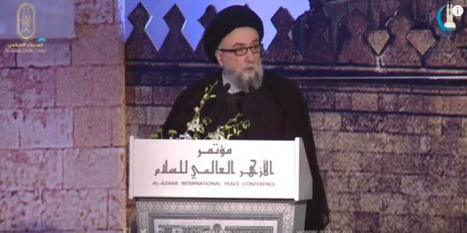 الامين | كلمة العلاّمة #السيد_علي_الأمين في #مؤتمر_الأزهر_العالمي_للسلام #القاهرة