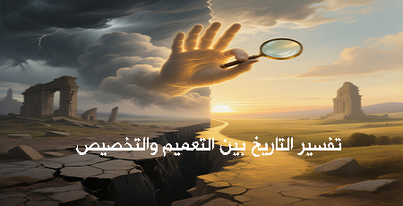 تفسير التاريخ بين التعميم والتخصيص
